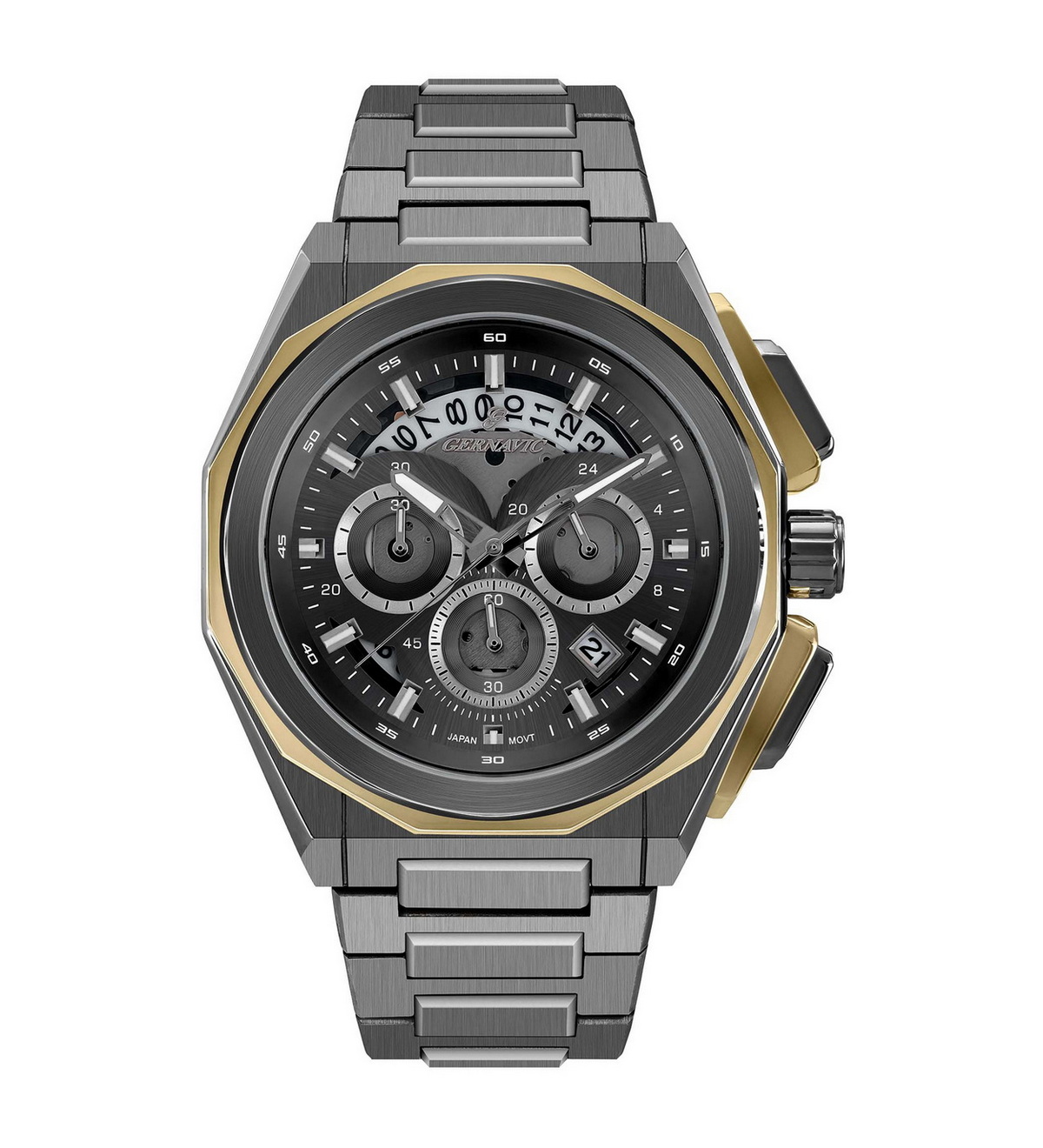 462008702 ساعت گرناویک ست مردانه کد G004628702 - تصویر 1