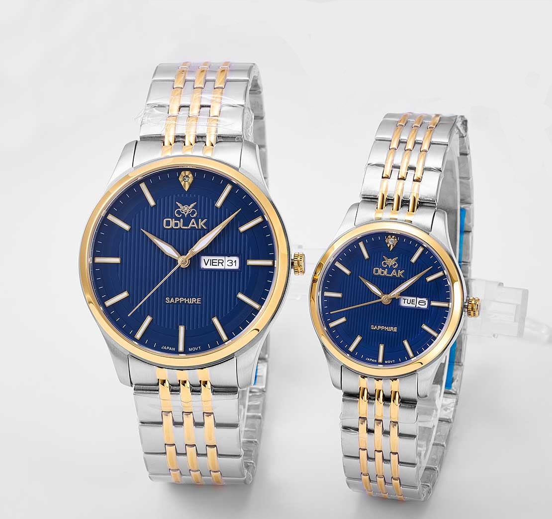 OblakWatches ساعت مچی ست اوبلاک Oblak مدل LA43740-GL - تصویر 1